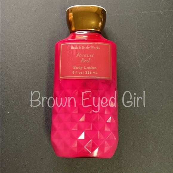Bath and Body Works Lotion Forever Red